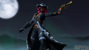 Fond Decran Ghoul Rose Fortnite