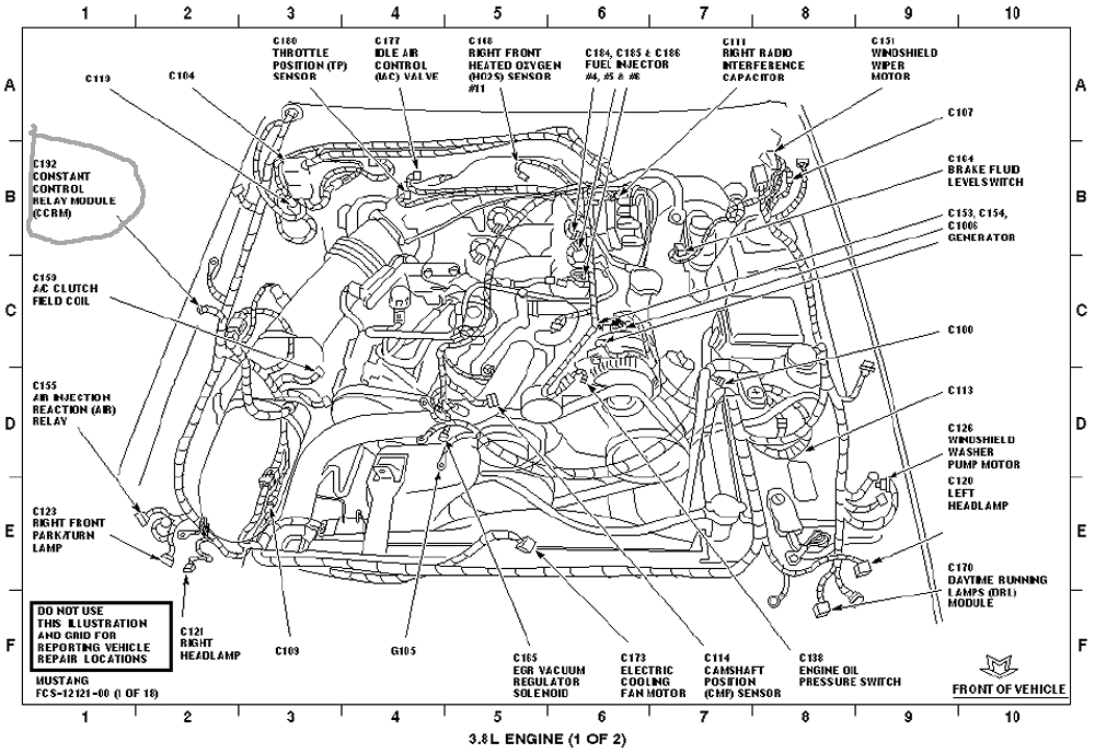 Ford Mustang Engine Diagram