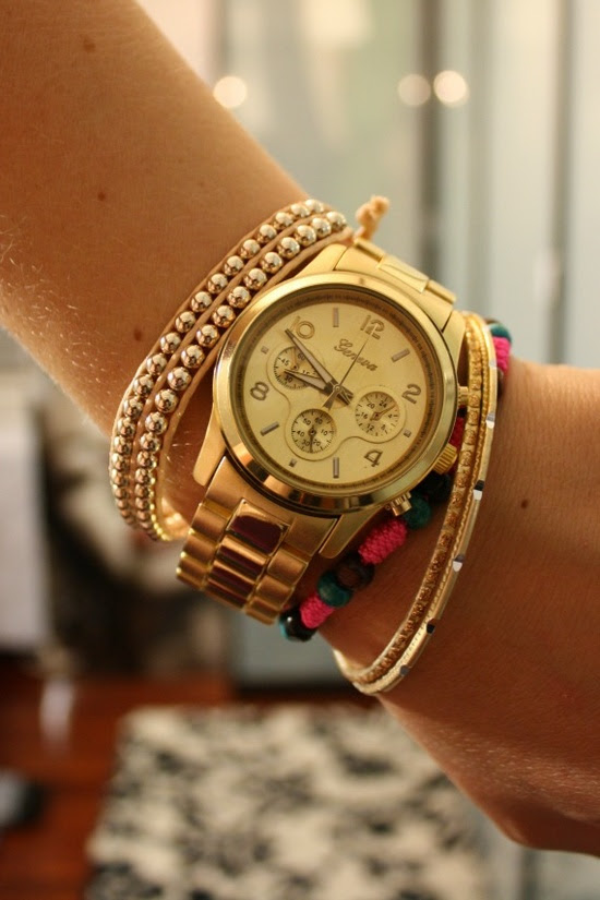 love this arm party