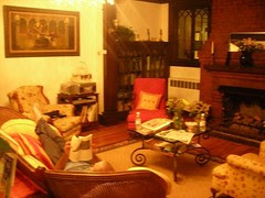 Peter Relaxing in the Study