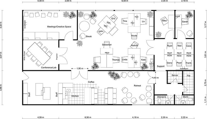 Floor Plan 30 Sqm House Design 2 Storey