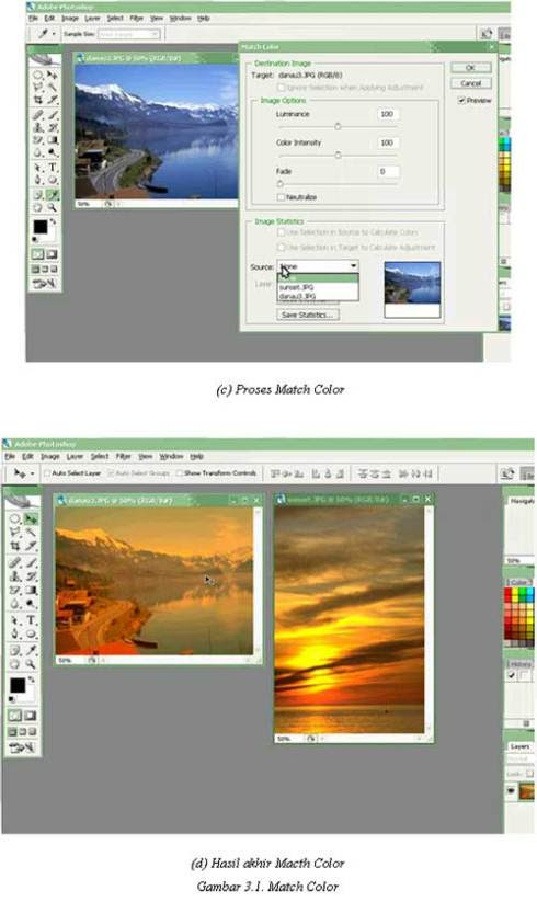 Tutorial Adobe Photoshop - Match Color