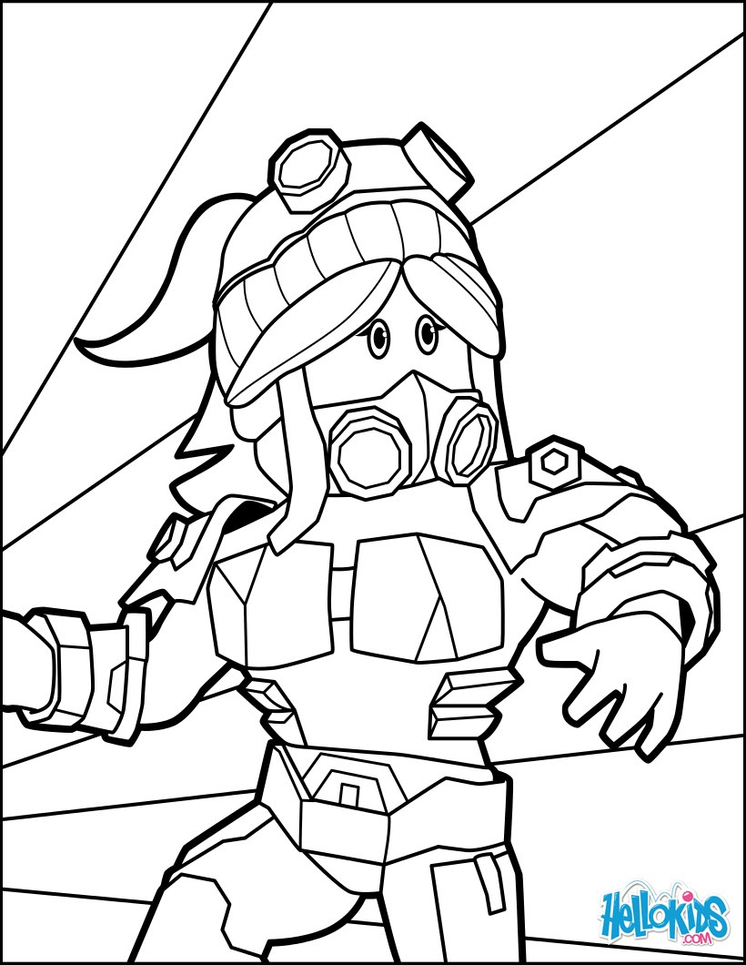 Guest Coloring Pages Roblox Para Colorear