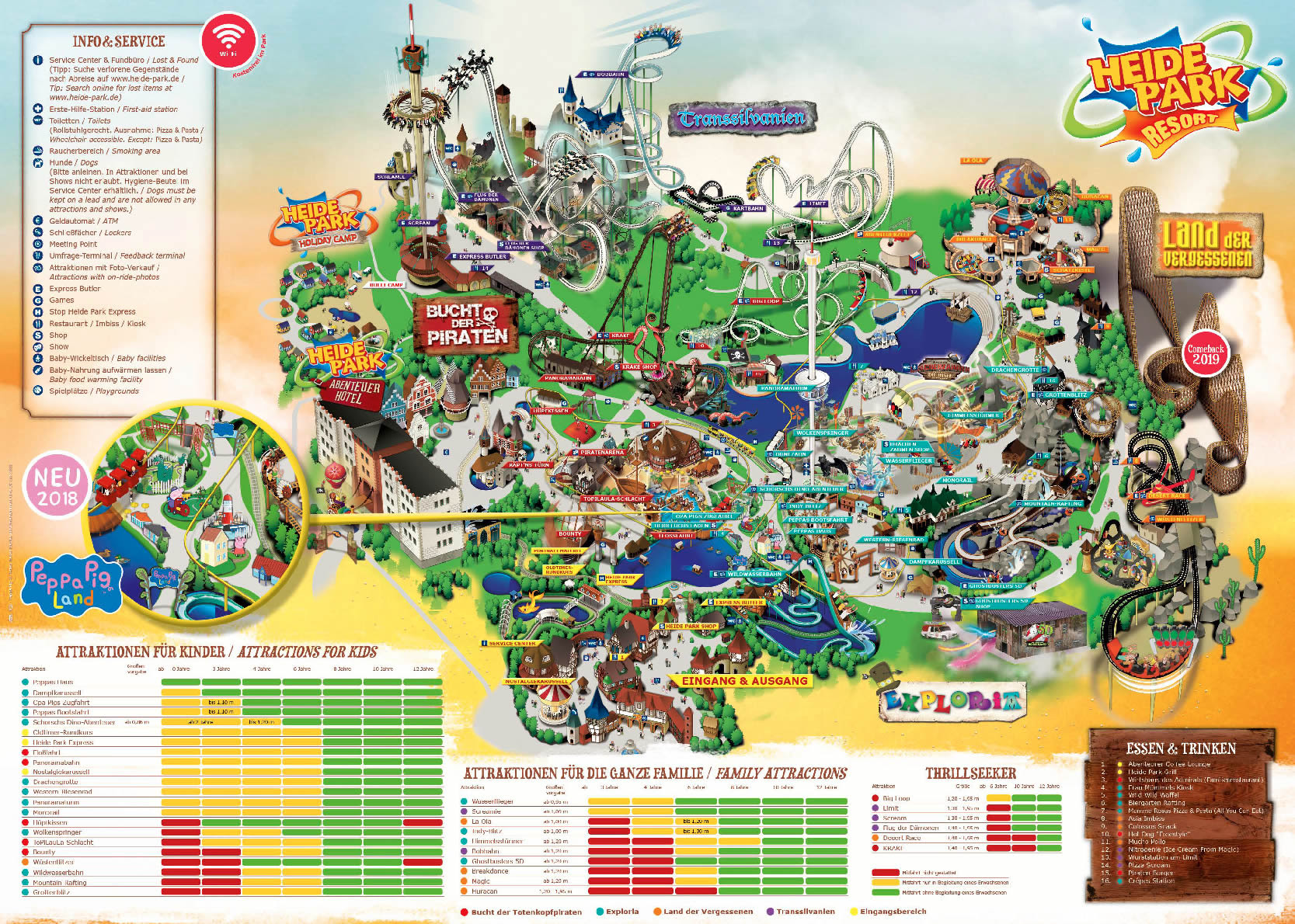 Heide Park Karte | Karte