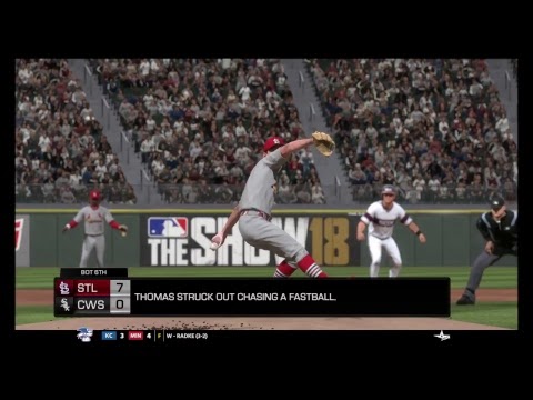 All-Time Rosters MLB the Show 18 Franchise Mode Game 92: Cardinals at White Sox - Major League ...