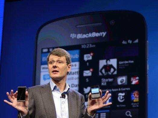 Blackberry CEO Thorsten Heins