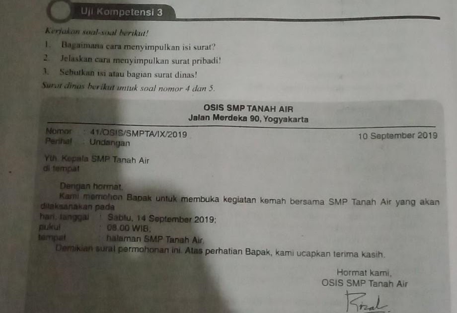 43++ Contoh surat pribadi ilustrasi terbaru yang baik