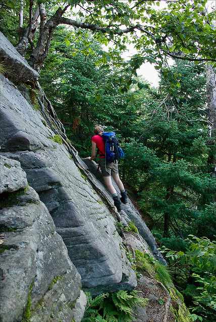 Climbing Out Of The Col