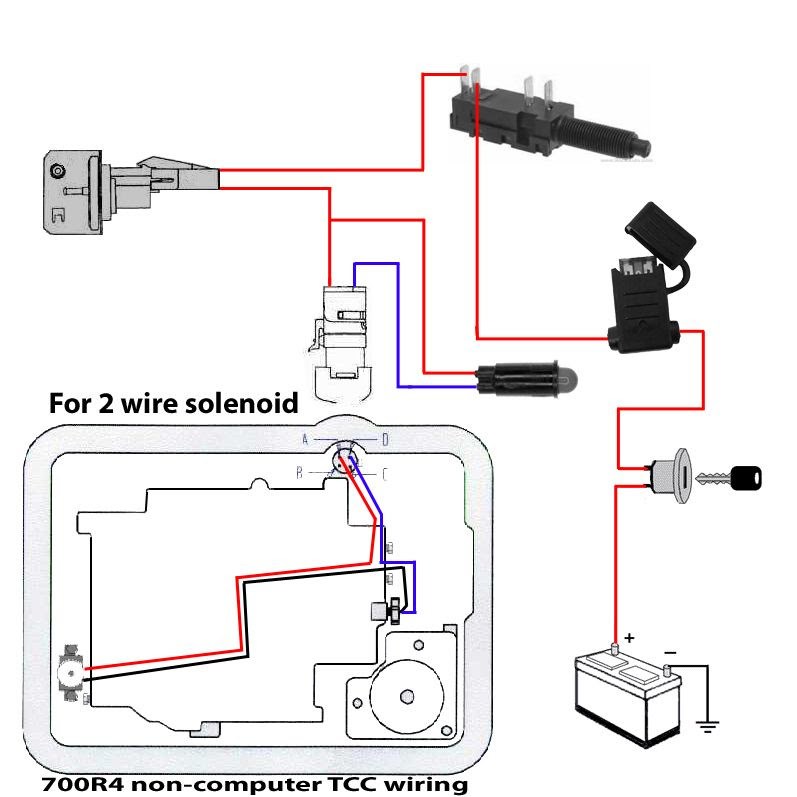 Autosportswiring: 700r4 Transmission Wiring Diagram Switch Image Details