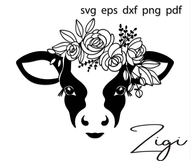 Free 285 Drawn Flower Crown Svg SVG PNG EPS DXF File