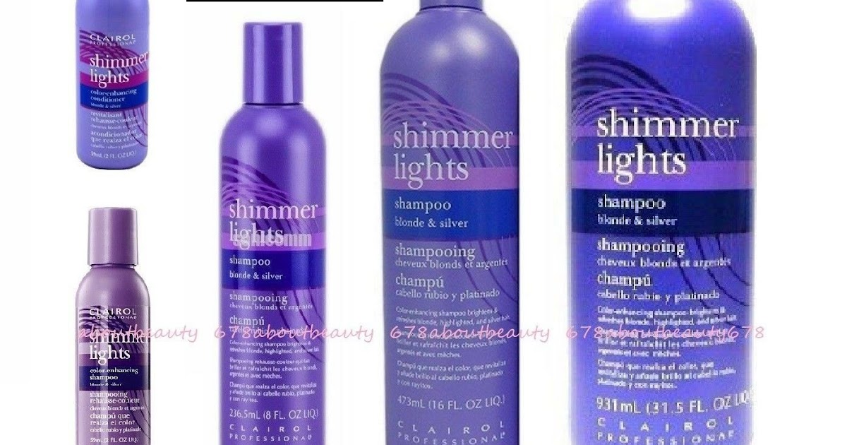 6. "Clairol Professional Shimmer Lights Shampoo" - wide 6