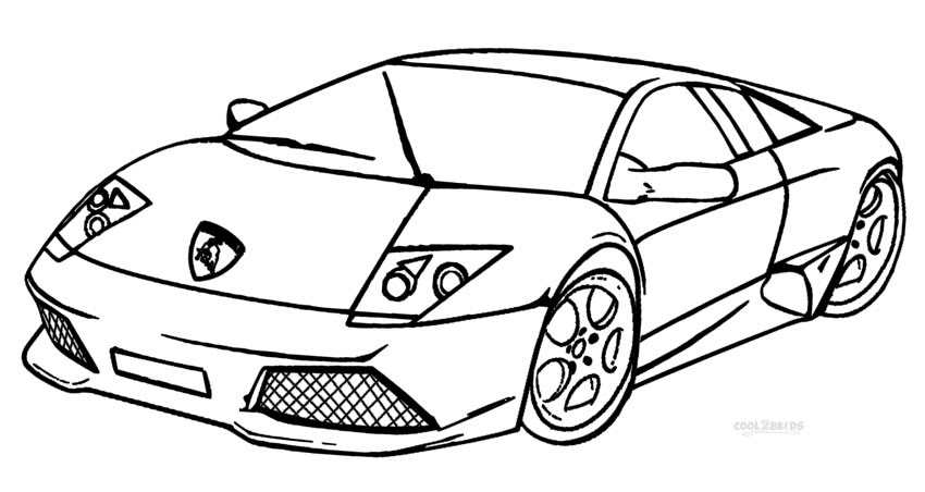 Lamborghini Coloring Page Free - 316+ SVG PNG EPS DXF File