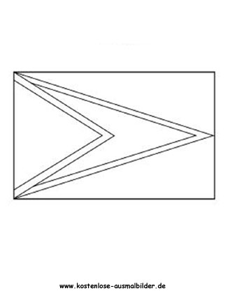 Spanien Flagge Ausmalen