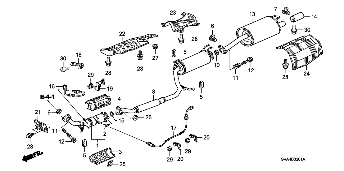 2006 Honda Civic Exhaust System Diagram - View All Honda Car Models & Types
