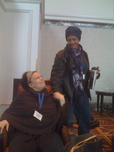 Toni Lightfoot and Donna-Kate Rushin