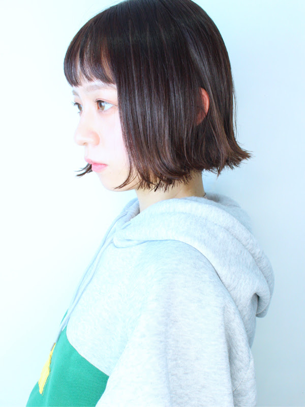無料ダウンロード オン眉 切りっぱなしボブ 30代 346430