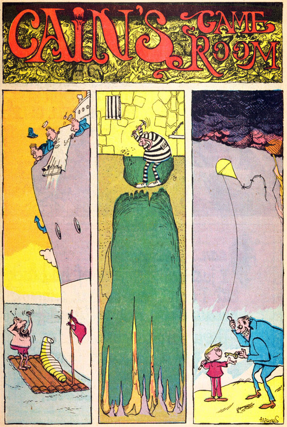 You may wish to cut these out and paste them in the margin of another comic.