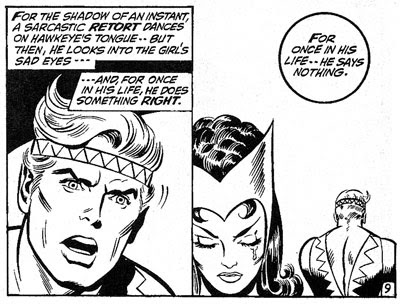 Avengers #102 panel