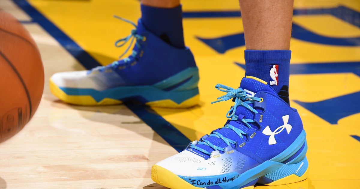 Steph Curry Under Armour Shoes Blue And Yellow - almoire