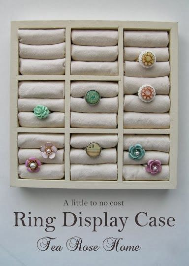 How to Make a Vertical Ring Display and the Use of Anti-Tarnish Cloth - The Beading Gem's Journal How to Make a Vertical Ring Display and the Use of Anti-Tarnish Cloth - The Beading Gem's Journal