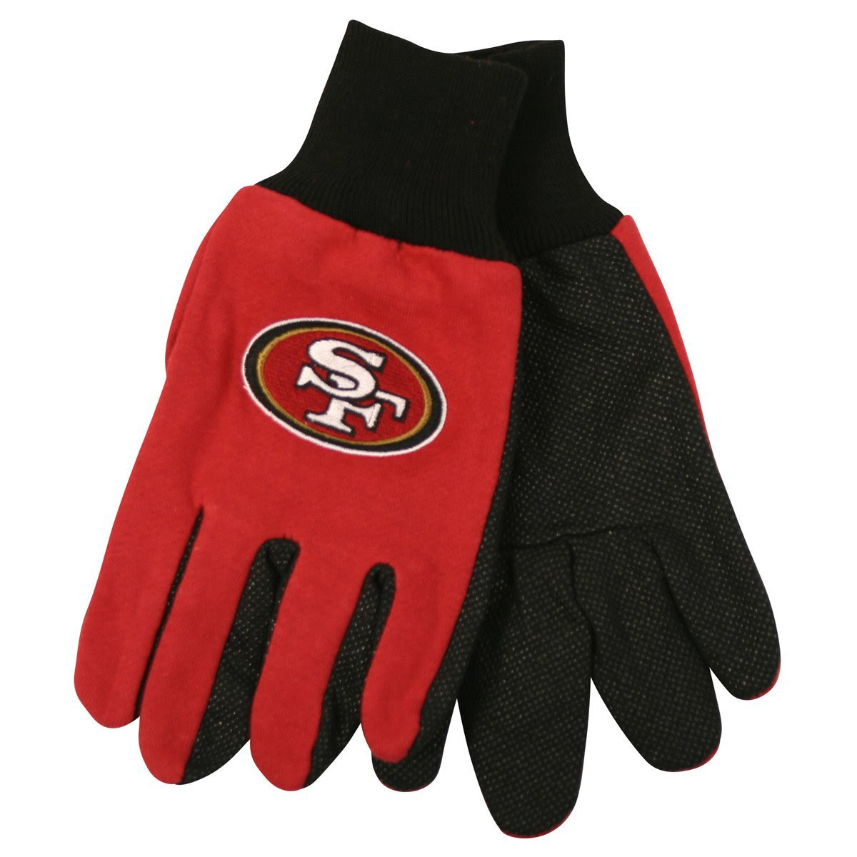 San Francisco 49ers NFL Utility Gloves Pair Football Team Logo Grip SF New eBay San Francisco 49ers NFL Utility Gloves Pair Football Team Logo Grip SF New eBay