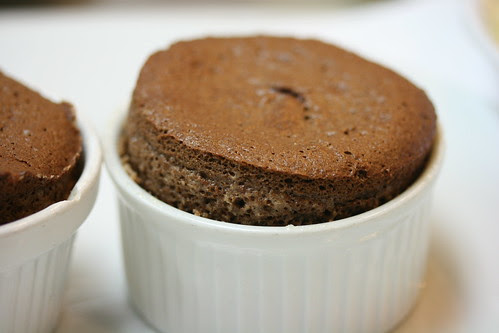 Chocolate Souffle - New School of Cooking