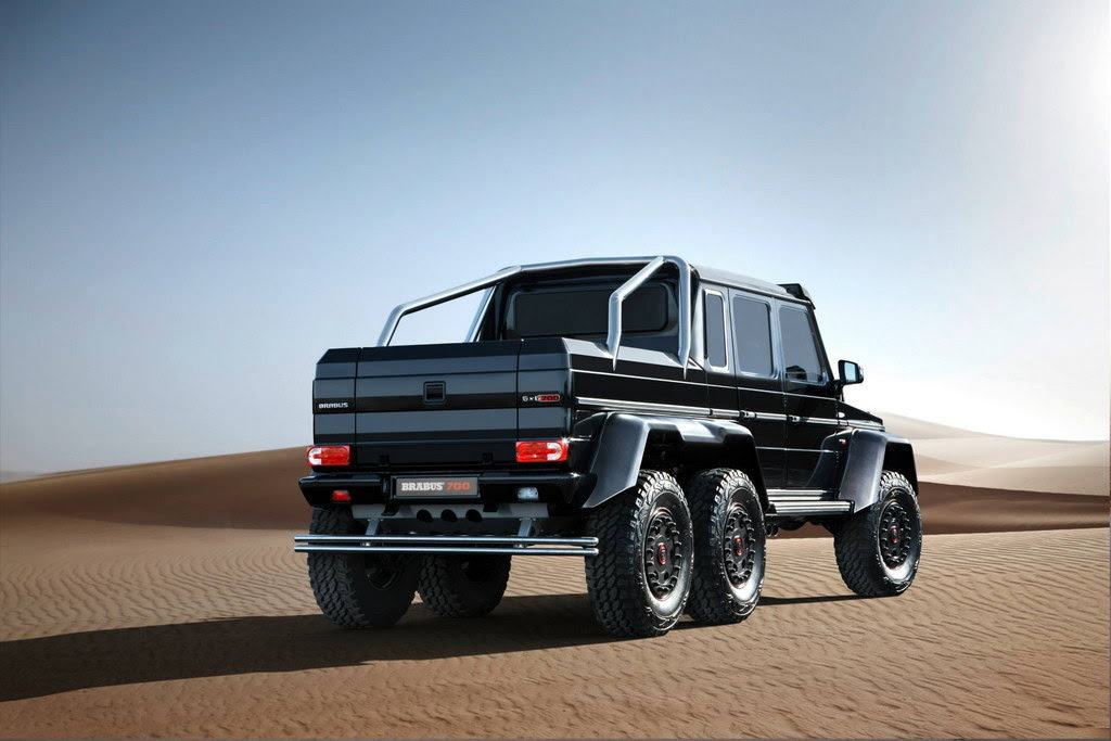 Geneva Preview: Brabus 700 6x6 Geneva Preview: Brabus 700 6x6