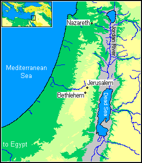 35 Nazareth To Bethlehem Map - Maps Database Source