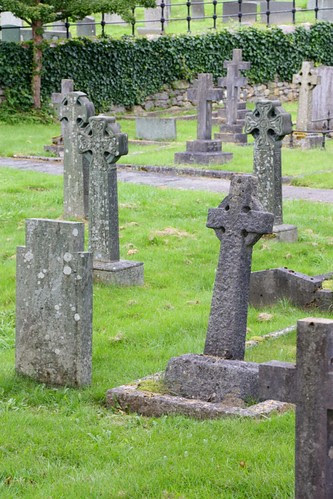 Crosses in the Bowness Cemetary