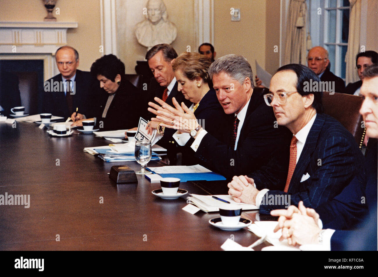 Bill Clinton Cabinet Members Wallpaper Home