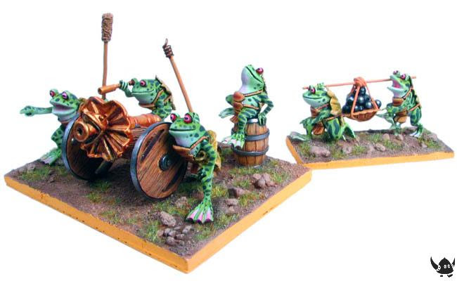 Warrior Frog Artillery