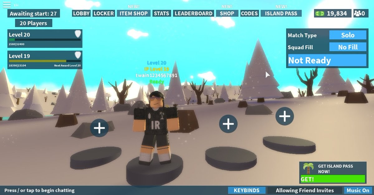 Bonfires Island Royale Roblox