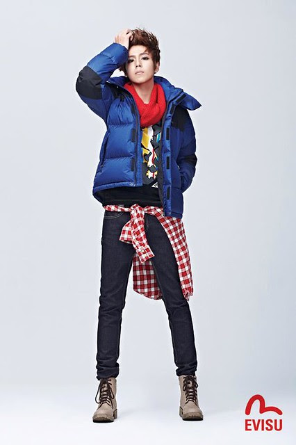 Kim Hyun Joong / 김현중 / 金賢重 Fever: Lee Hyun Woo EVISU 2012 Fall Collection
