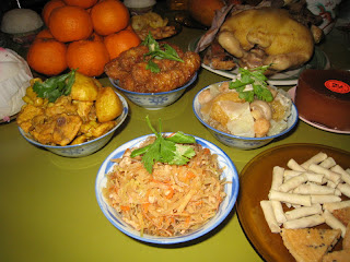 Chinese New Year Food Chinese New Year food for the ancestors