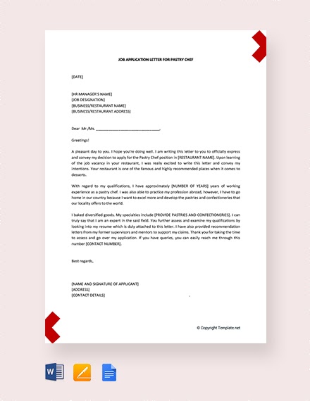 example of application letter of work immersion