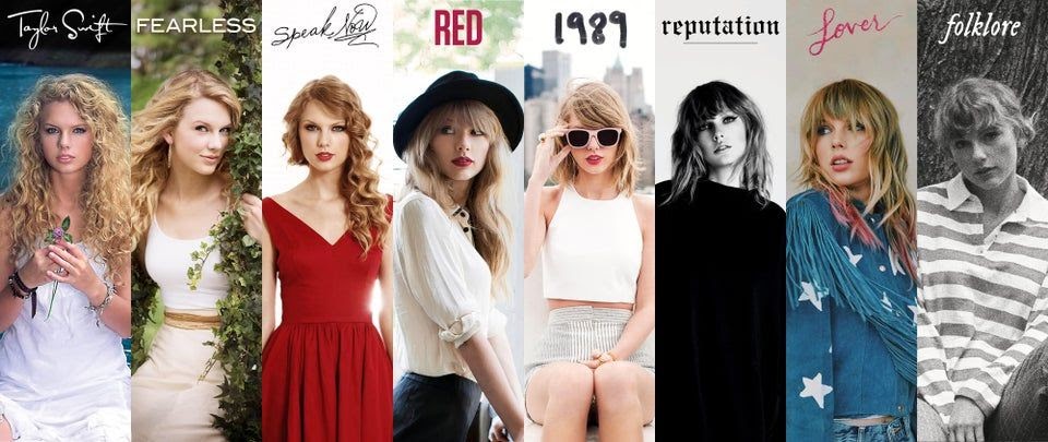 Taylor Swift Albums Order - NancySpitzer