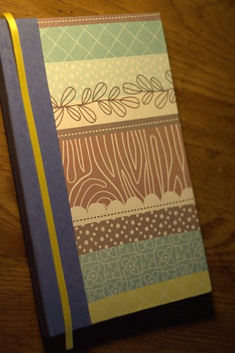 Handbound sketchbook