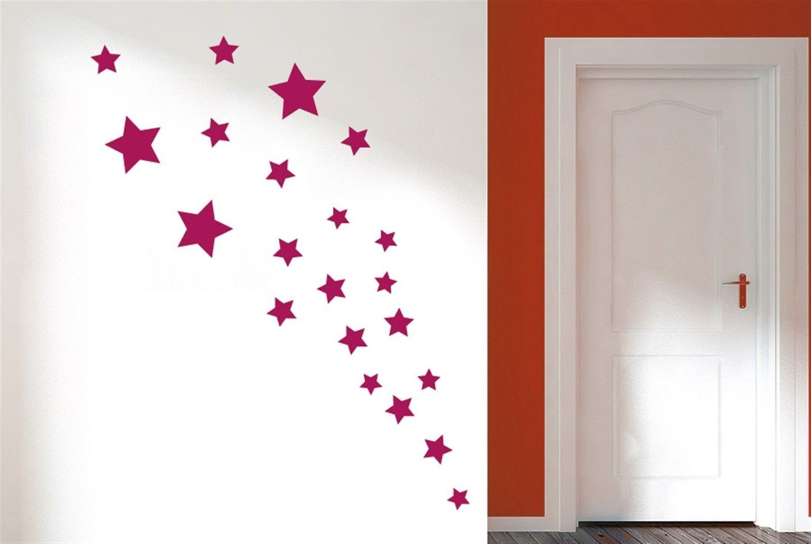 Removable Various Color Stars Decorative Wall Stickers Vinyl Wall Removable Various Color Stars Decorative Wall Stickers Vinyl Wall