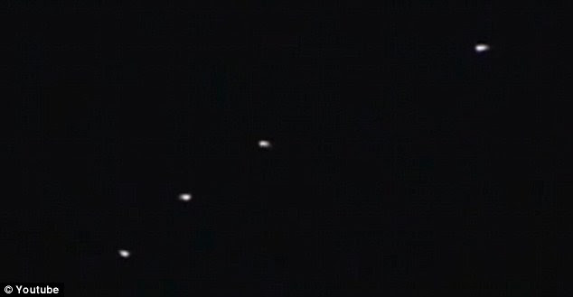 Suddenly a fourth light appeared - and then all four went out