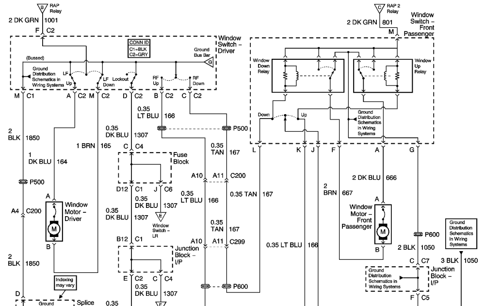 2002 Suburban Power Window Wiring Diagram