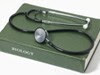 Stethoscope and biology book