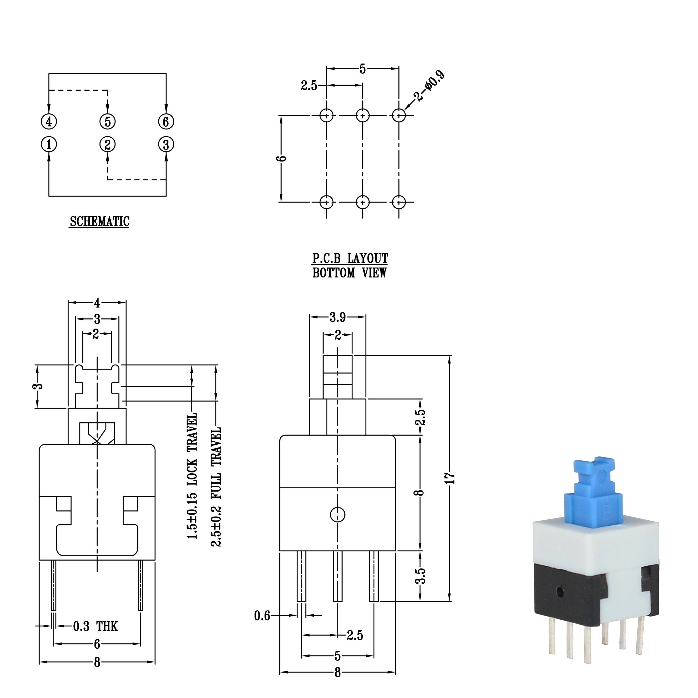 6 Pin Momentary Switch Wiring Diagram - Wiring Diagram Schemas