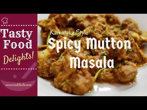 Spicy Mutton Masala | Mutton Varval Karnataka Style | Gravy | Keto And Paleo Friendly