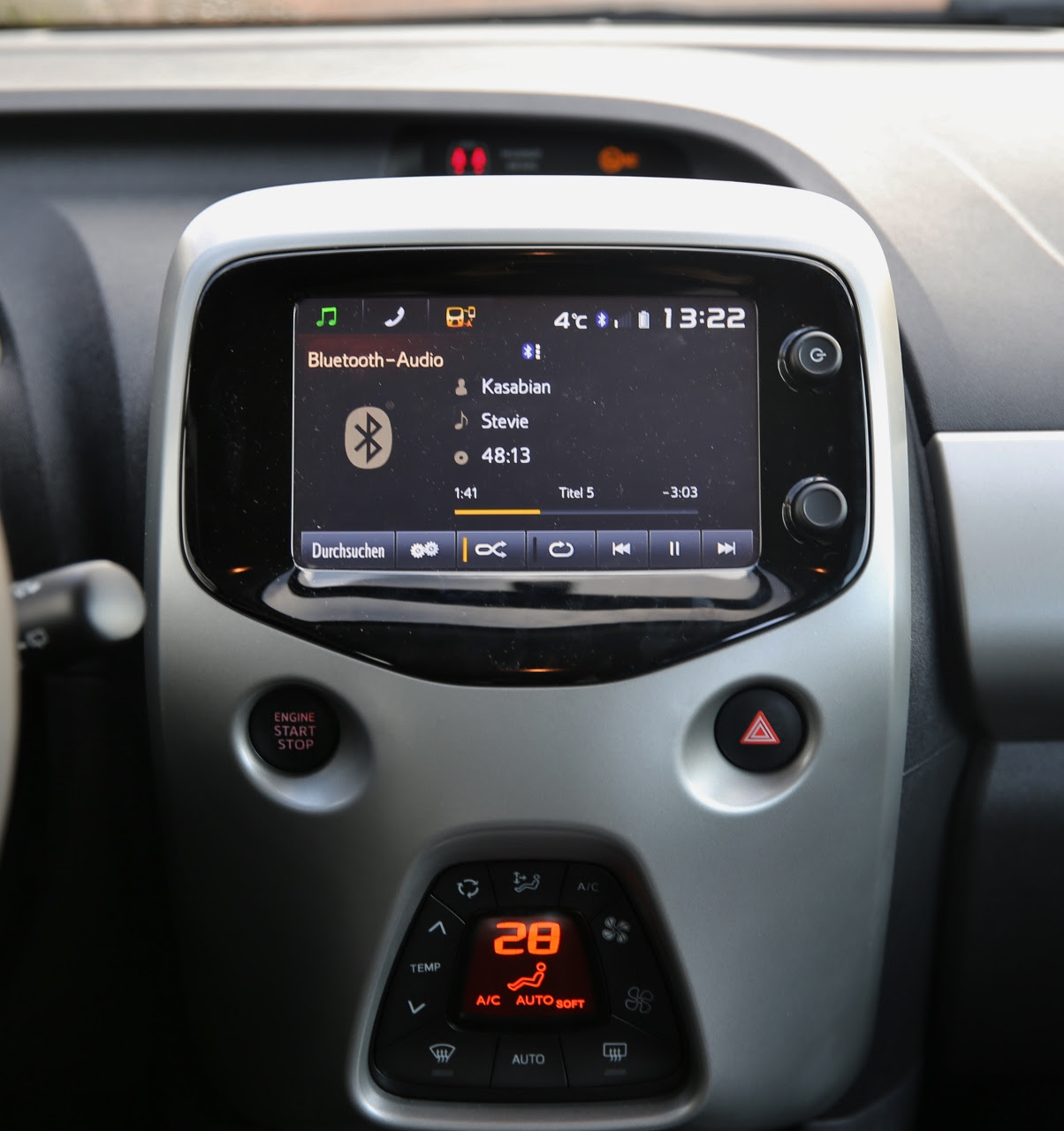 Toyota Aygo 14 Innenraum Toyota Aygo Review