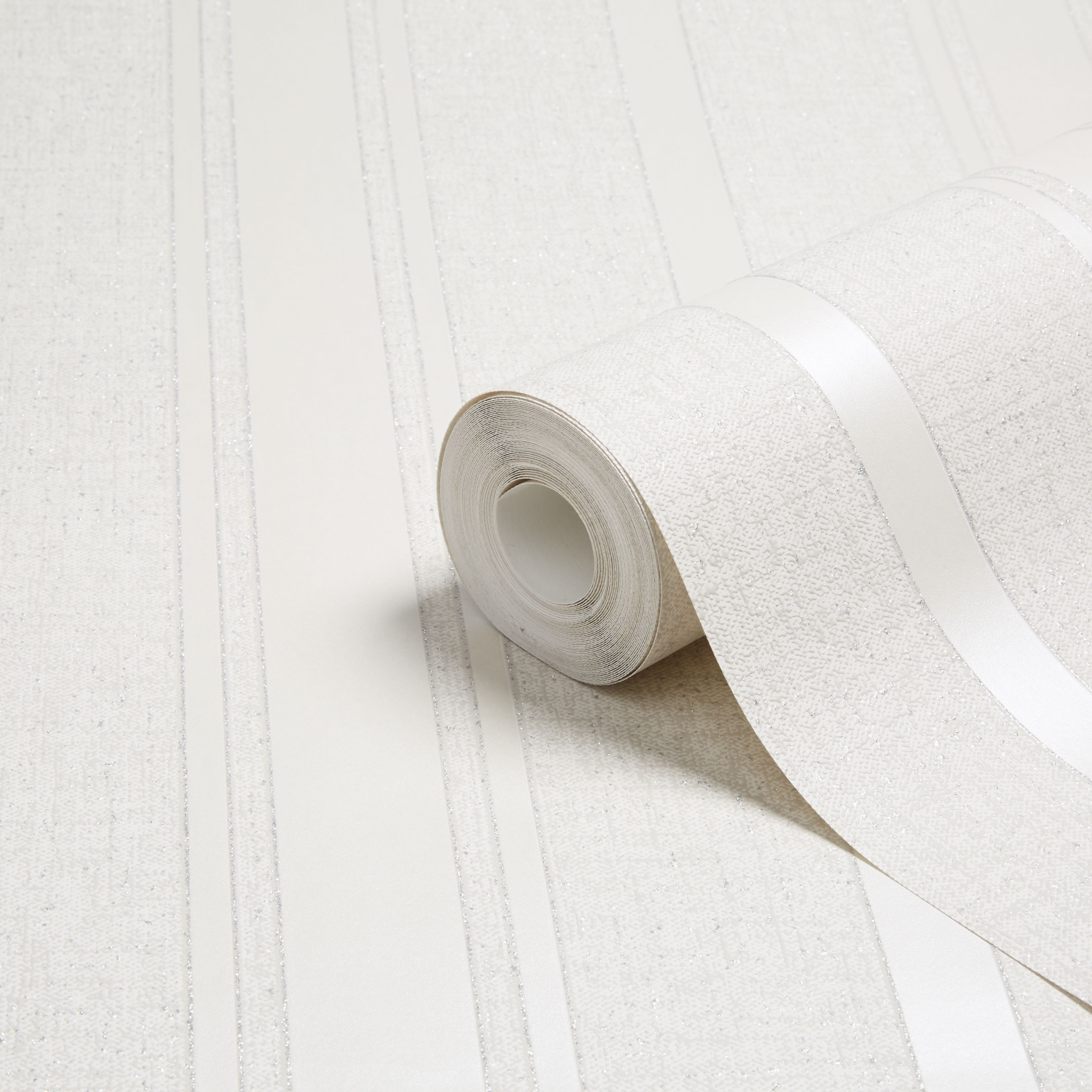 Colours Zara Silver Stripe Glitter Effect Wallpaper Departments Colours Zara Silver Stripe Glitter Effect Wallpaper Departments
