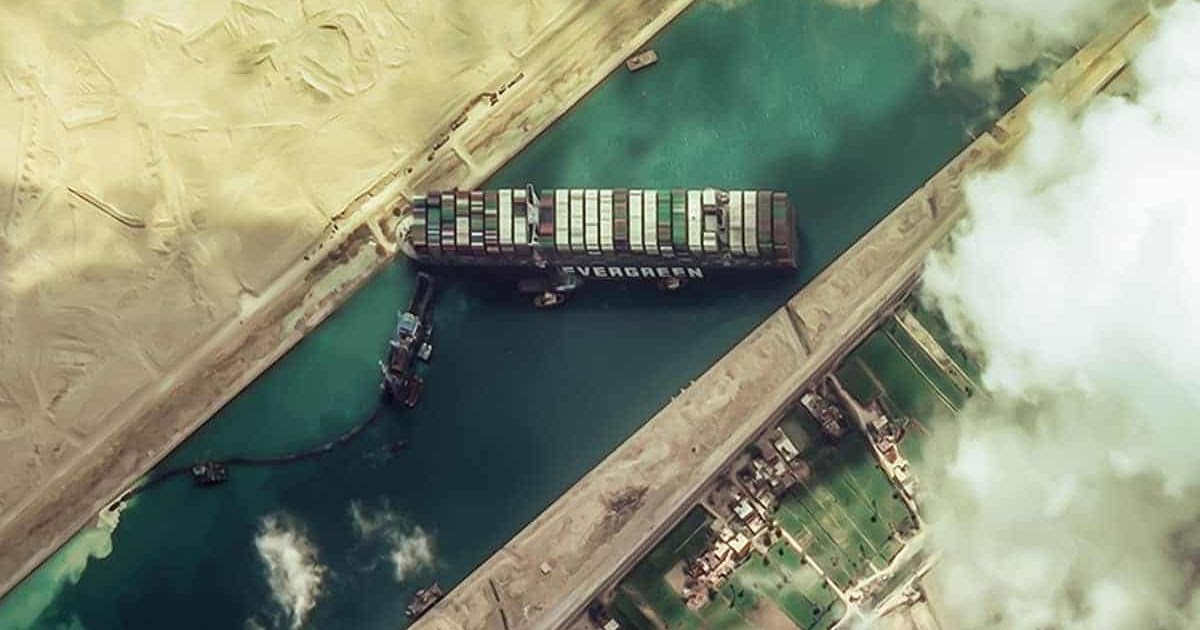 Evergreen Ship Stuck / It is said that hillary clinton was given the
