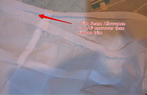 Trim Seam Allowance
