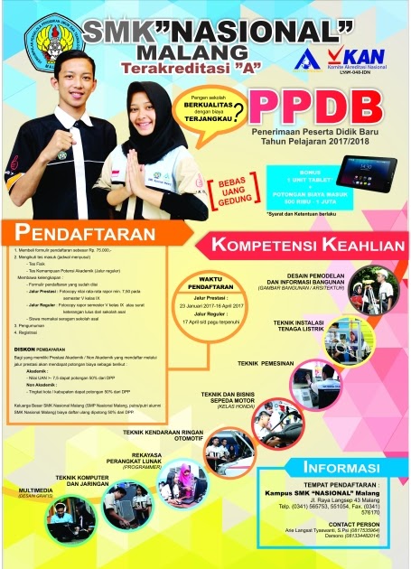 Contoh Poster Ppdb Smp - gambar spanduk