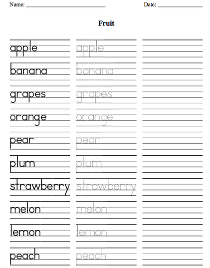 Handwriting Worksheet Pdf - handwriting practice sheet 9 lines
