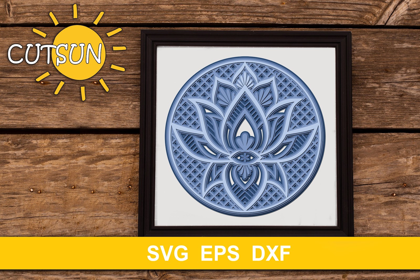 Download Lotus Mandala Svg Free For Silhouette - Free Layered SVG Files
